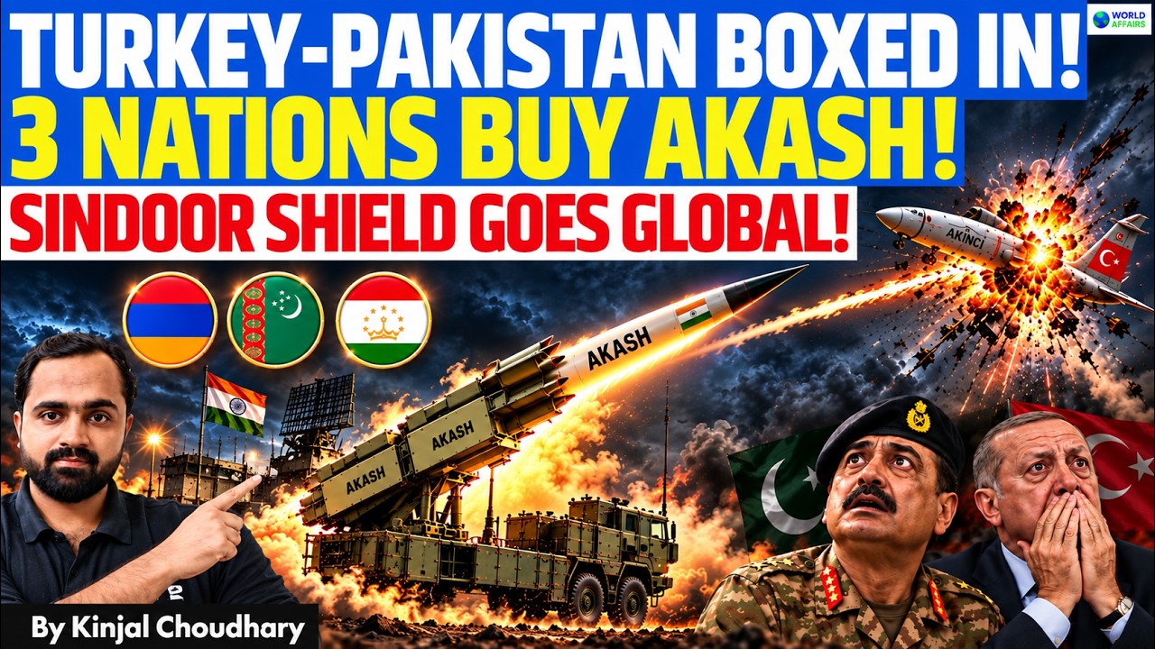 INDIA DENTS CHINA'S ARMS MARKET | Tajikistan, Turkmenistan Buy Akash Missile After Armenia | Kinjal