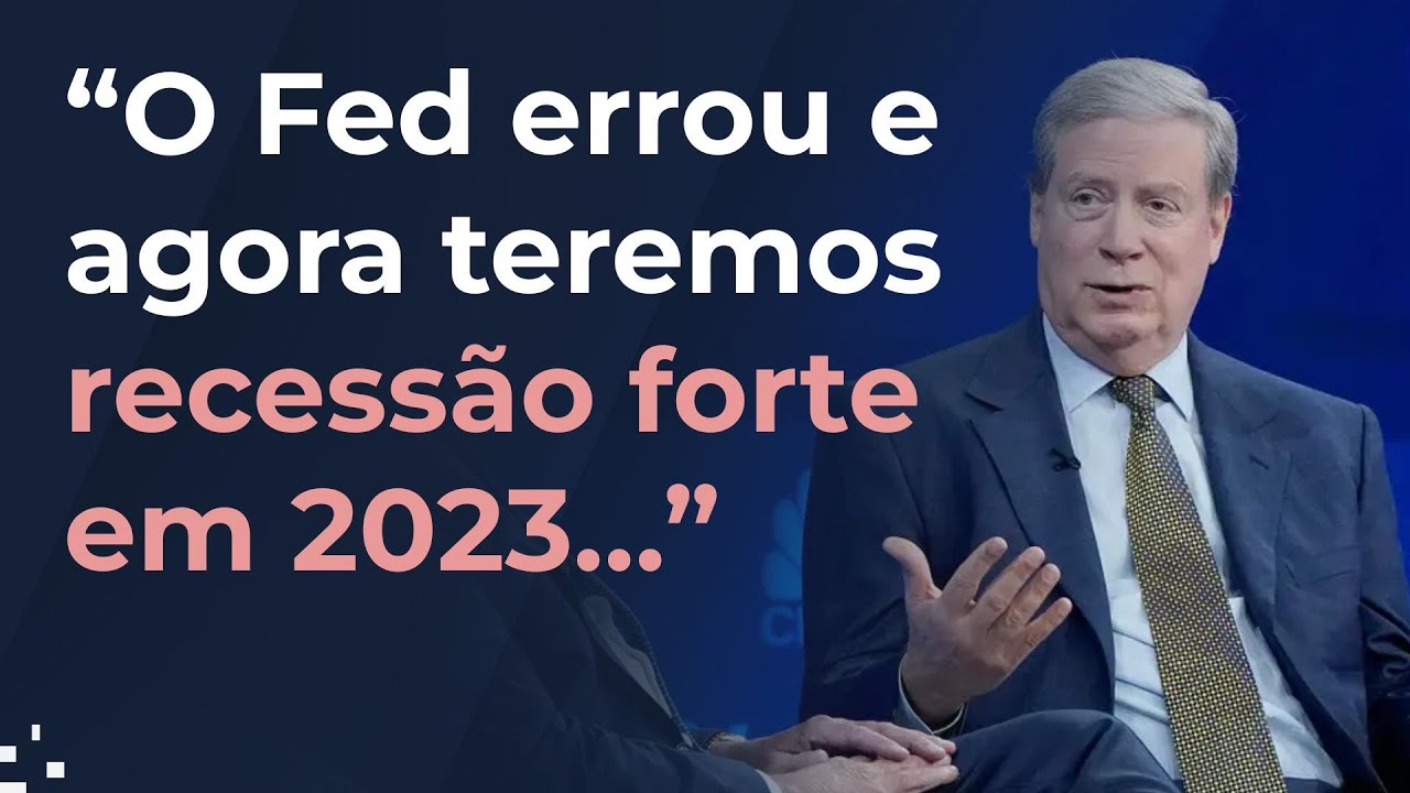A recessão da economia americana em 2023 e o grande erro do Federal Reserve