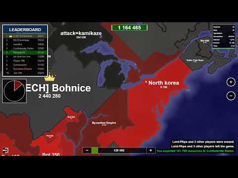 Overthrowing The Americas! Territory Games io - Territorial IO