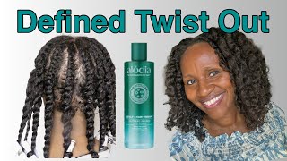 The SOFTEST Defined Twist Out! Ft Alodia