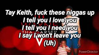 Lil Wayne- Hasta La Vista (lyrics)