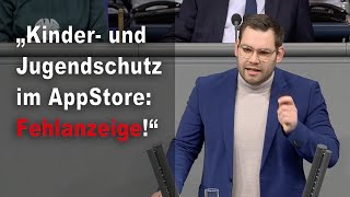 Kinderschutz im Internet? | Daniel Baldy im Bundestag (19.01.2023) // 