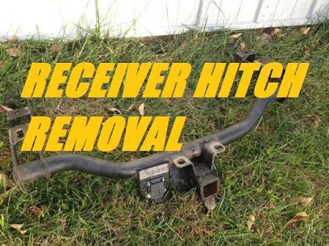 HOW TO REMOVE & INSTALL the tow hitch receiver 1999 - 2006 Chevrolet Silverado - EASY!
