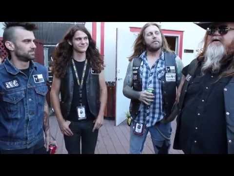 Texas Hippie Coalition Interview with Music Junkie Press at Mayhem Fest July 6th 2014