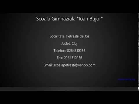 Scoala Gimnaziala "Ioan Bujor" Petrestii de Jos