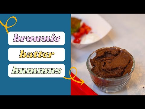 How to: Brownie Batter Hummus
