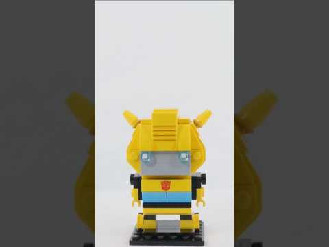 Lego BrickHeadz Bumblebee Build Stop Motion #transformers #autobots #bumblebee #stopmotion