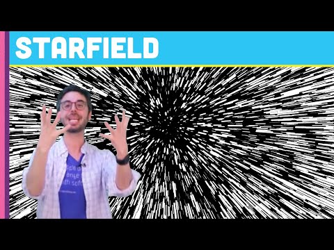 Coding Challenge #1: Starfield in Processing