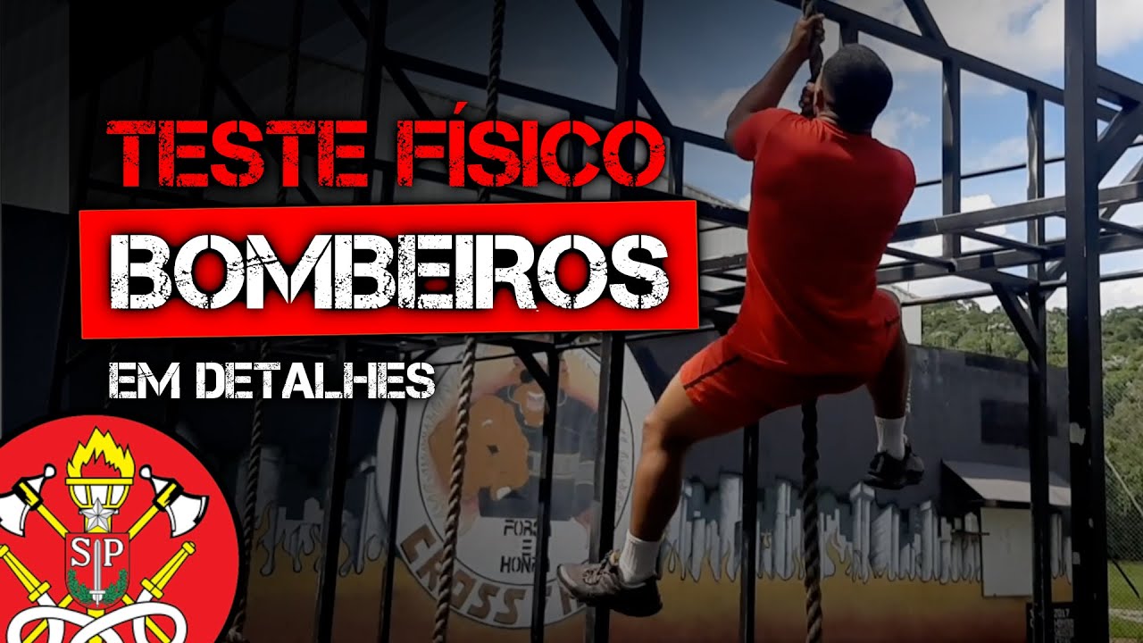 Quais os Testes aplicados no TAF Específico dos Bombeiros de SP? por Leandro Fajan