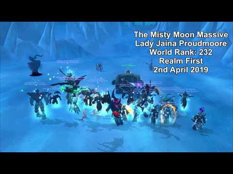 The Misty Moon Massive vs. Lady Jaina Proudmoore (Mythic) - Restoration Shaman PoV
