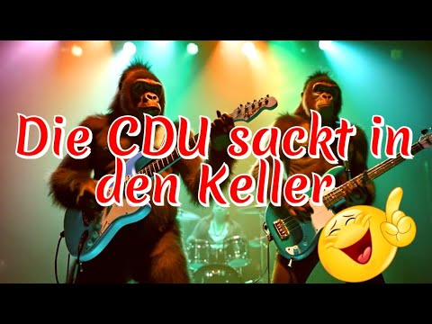 Die CDU sackt in den Keller 💥 Satire - Song 2025