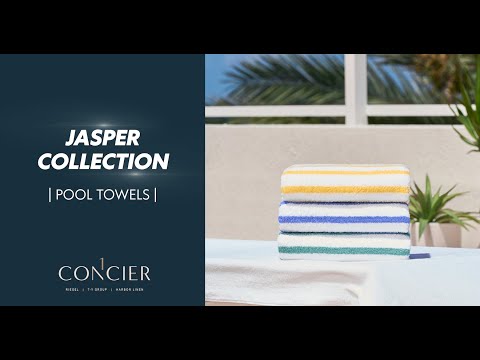 Slide 2 - JASPER POOL TOWEL COLLECTION (video)