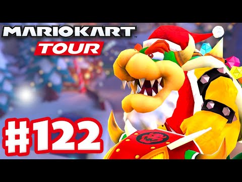 Santa Bowser! Winter Tour! - Mario Kart Tour - Gameplay Part 122 (iOS)