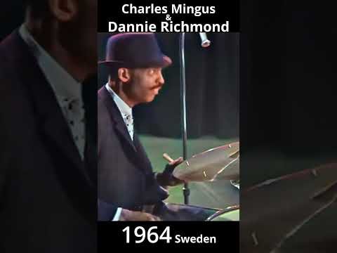 Danny Richmond & Charles Mingus 1964 Sweden
