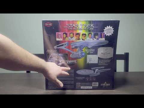 An Unboxing Of The 1/350 Refit Enterprise By Polar Lights: XFighter Builds Upcoming Projects Part 1