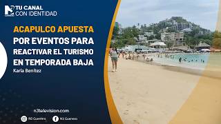 Acapulco apuesta por eventos para reactivar el turismo en temporada baja