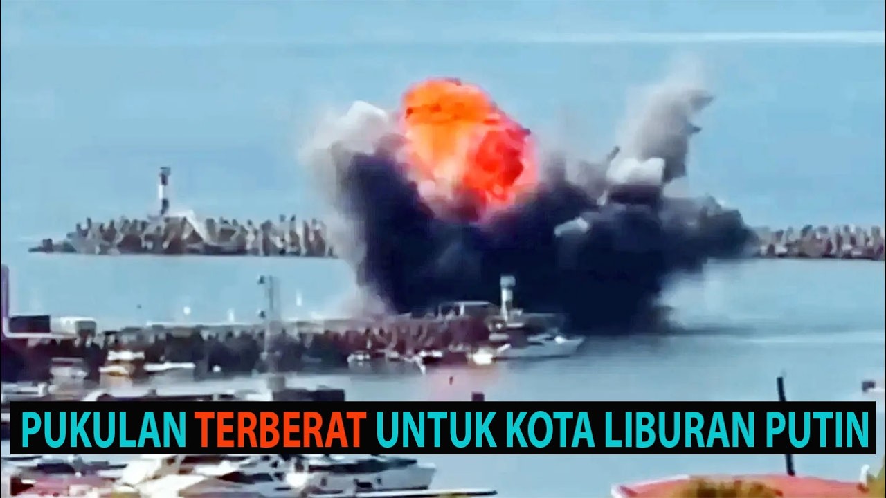 Ukraina Gempur Sochi dari Laut dan Udara