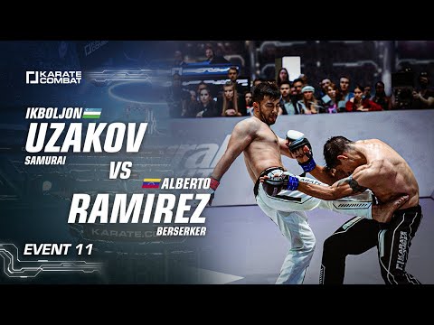 Full Fight: Ikboljon Uzakov vs Alberto Ramirez - Karate Combat S03E11
