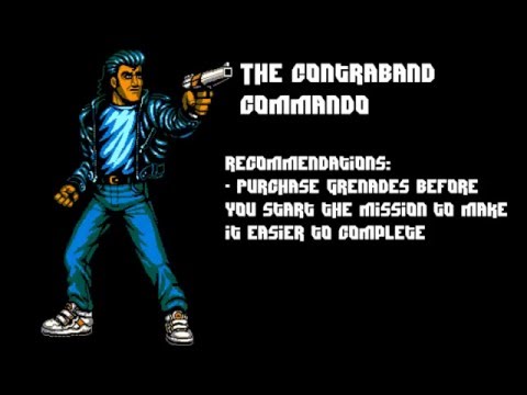 Retro City Rampage DX 'The Contraband Commando' Walkthrough