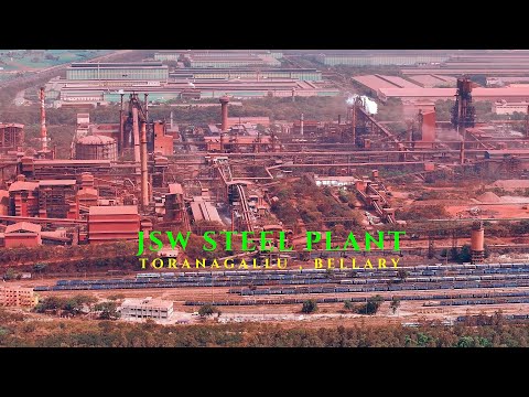 JSW Steel Plant, Bellary | World's 6th Largest | India's Largest | Vijayanagar Works | 4K
