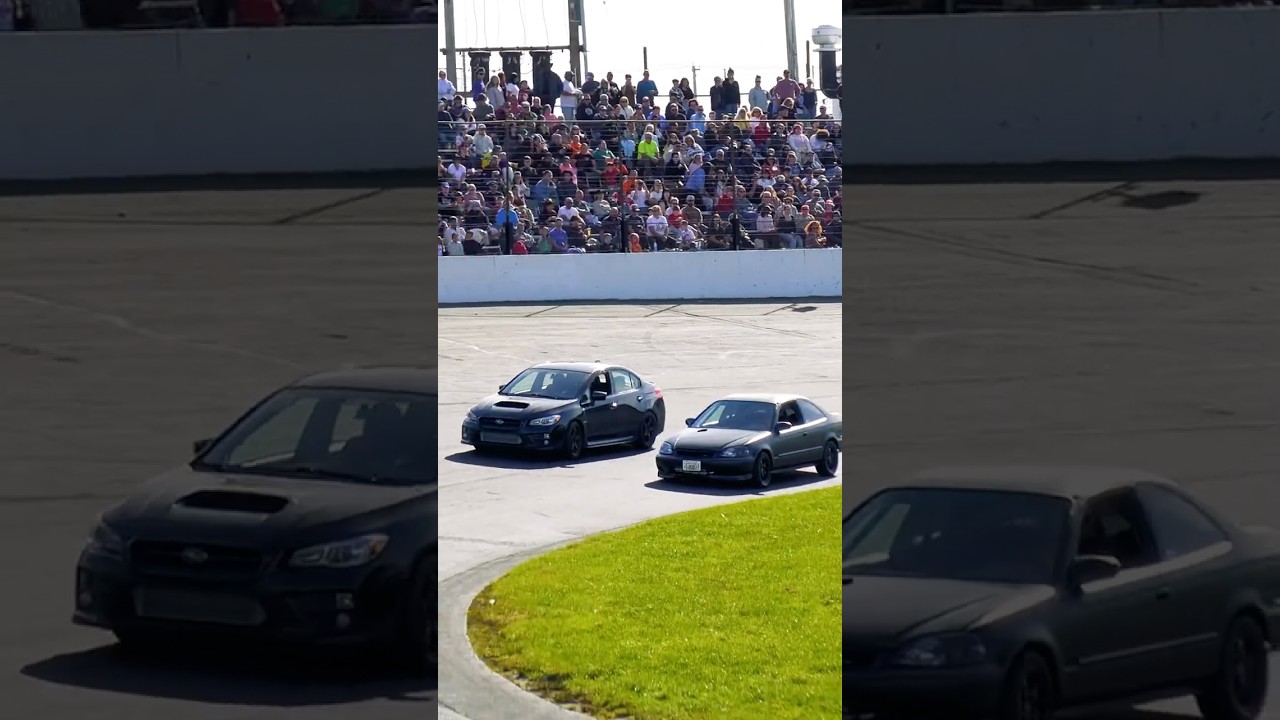 Honda vs Subaru Spectator Drags at Seekonk Speedway