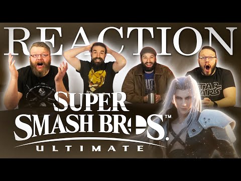 Super Smash Bros. Ultimate Sephiroth Reveal Trailer REACTION!!