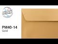 114x162 Gold Pearlescent Peel & Seal 120 Gsm Envelopes