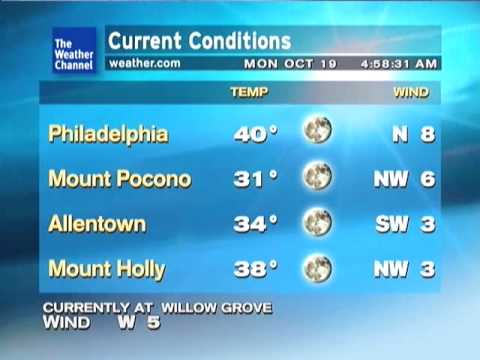 Weather Star XL - 10/19/2009 - Enhanced Vocal Local / Bulletin