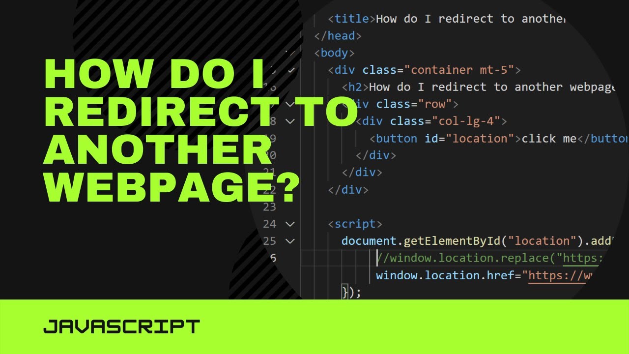 JavaScript Page Redirection? (Hindi)