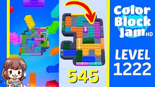 Soluzione del Livello 1222 di Color Block Jam