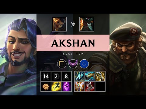 Akshan Top vs Gangplank: Legendary - EUW Master Patch 14.24