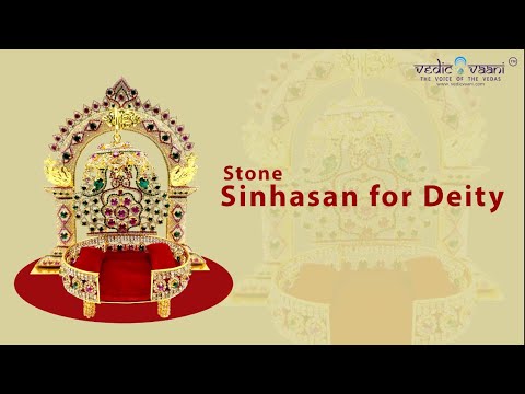 Stone Sinhasan for Deity video