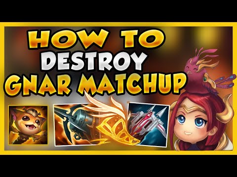 THIS IS HOW TO DESTROY *ANY* GNAR MATCHUP TOP! (INSANE CARRY) - League of Legends