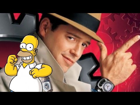 Homer Simpson in Inspector gadget the Movie from year 1999 Reference #210