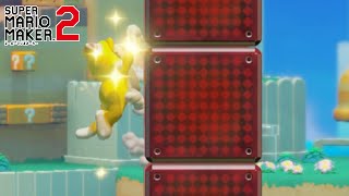 [マリオメーカー2] きどうブロックを動かそう (Track Block - [Super Mario Maker2])