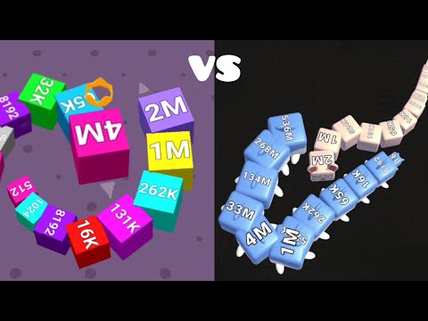 Cube Arena 2048 VS Jelly Cube Run 2048.Which Game Rules?