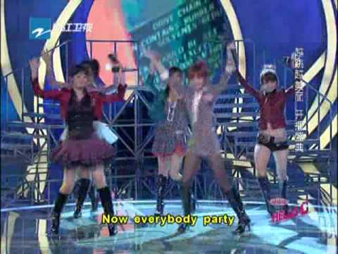 [090521] Lim & SISTERS - JYP's Honey (Chinese Version) @ Singing and Dancing 越跳越美丽