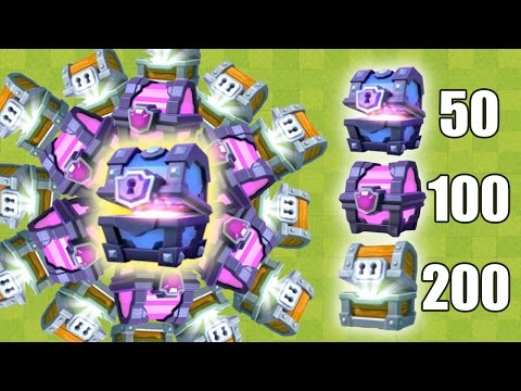 Открываем все сундуки в Clash Royale