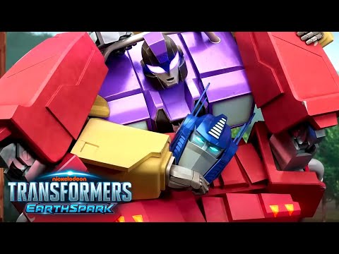Optimus Prime VS Swindle | Transformers: EarthSpark | Animation | Transformers Official