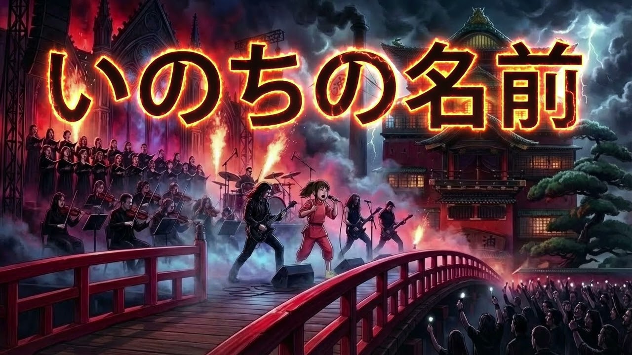 もしも『いのちの名前』がシンフォニックメタルだったら②(Reprise Symphonic Metal ver.) / 木村弓 - Spirited Away style | Dreamy J-POP