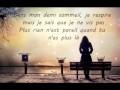 Amel Bent - Tu n'es plus là - Paroles
