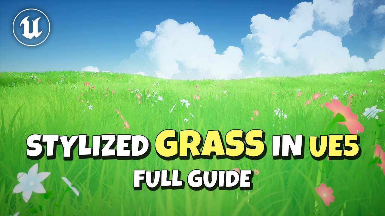 Stylized Grass in Unreal Engine 5 – Full Tutorial (Ghibli-Style)