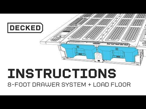 DECKED Installs | 8-Foot Drawer System + Load Floor