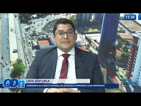 Alessandro Lopes apresenta propostas para vaga de Desembargador do TJ PI 04 10 2021