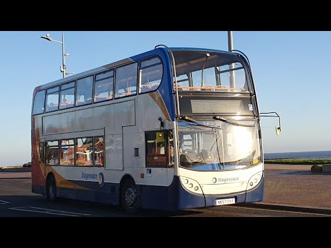 Evening Journey: Route E2 | NK57DWX/19211 - Stagecoach North East: Dennis Trident 2/ADL Enviro 400