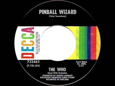 1969 HITS ARCHIVE: Pinball Wizard - The Who (stereo 45)