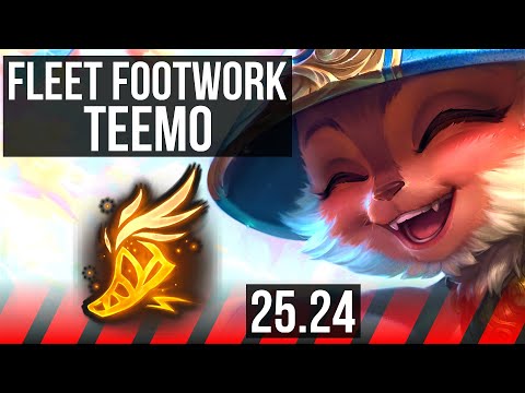 TEEMO vs AATROX (TOP) | Fleet Footwork | NA Master | 25.24