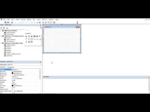 VBA EDITOR  INTERFACE TUTORIAL 2