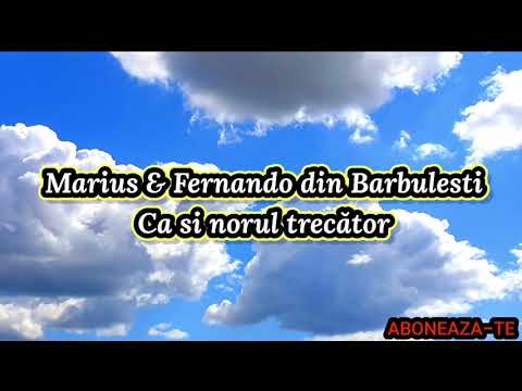 𝐌𝐚𝐫𝐢𝐮𝐬 𝐬𝐢 𝐅𝐞𝐫𝐧𝐚𝐧𝐝𝐨 𝐝𝐢𝐧 𝐁𝐚𝐫𝐛𝐮𝐥𝐞𝐬𝐭𝐢 ✔️ - Ca si norul trecător (Official Video)