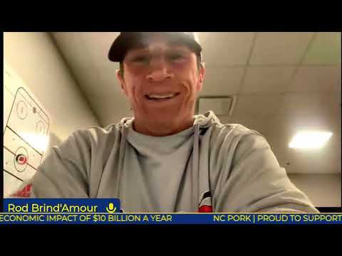 Guess how Rod Brind'Amour Carolina Hurricanes [NHL] met his wife Amy? Blind Date!